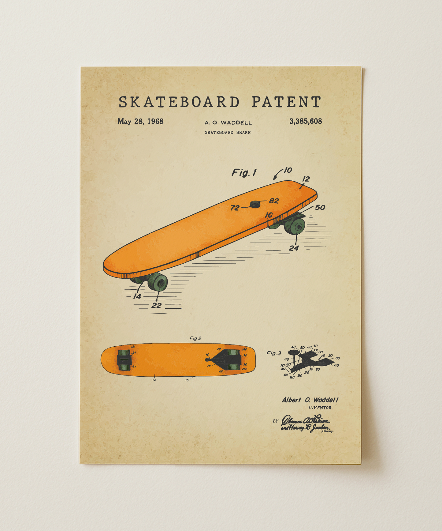 Skateboard Patent