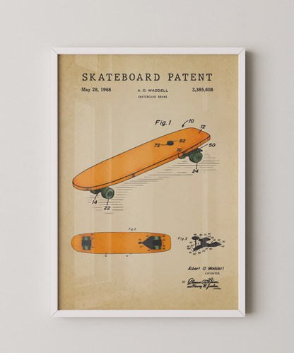 Skateboard Patent