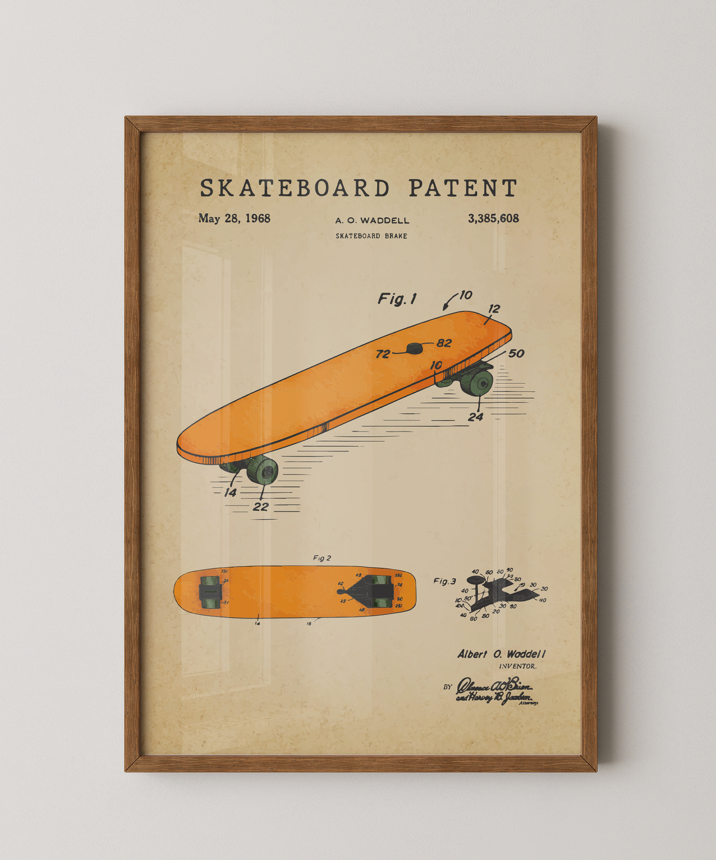 Skateboard Patent