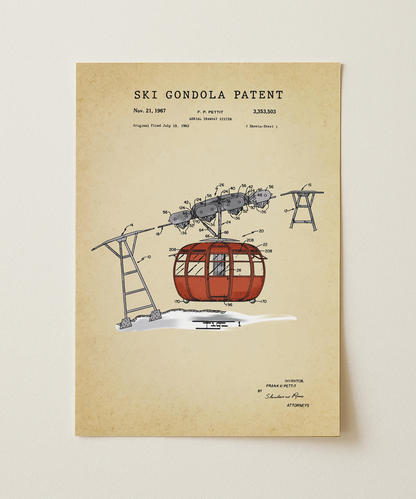 Ski Gondala Patent