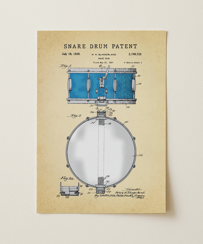 Snare Drum Patent