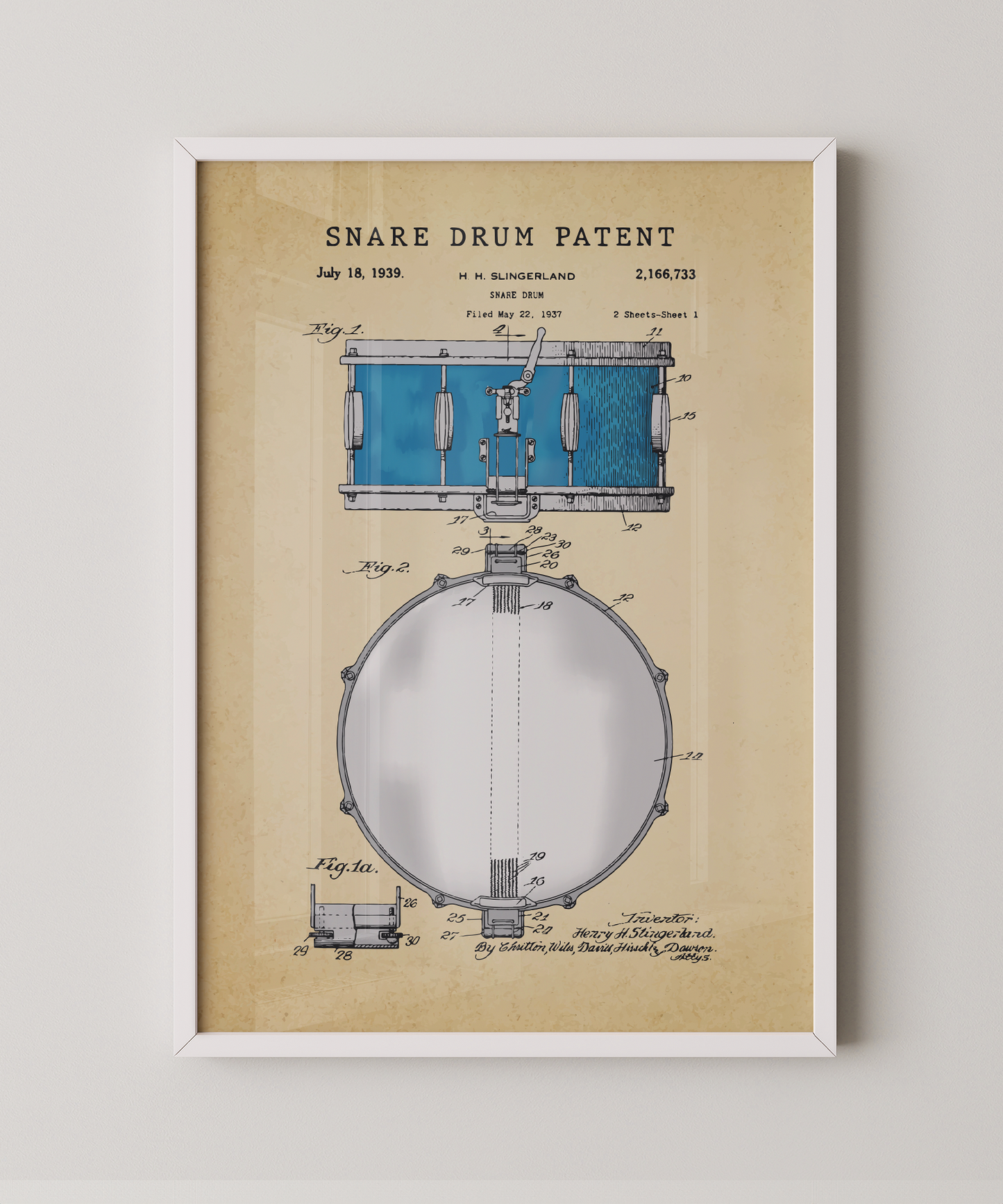 Snare Drum Patent