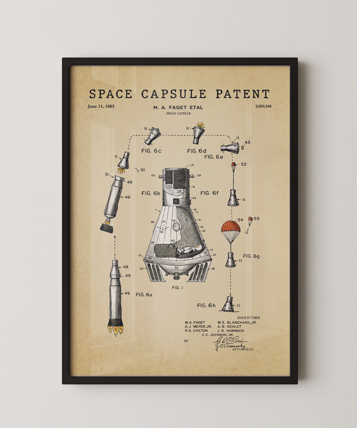 Space Capsule Patent