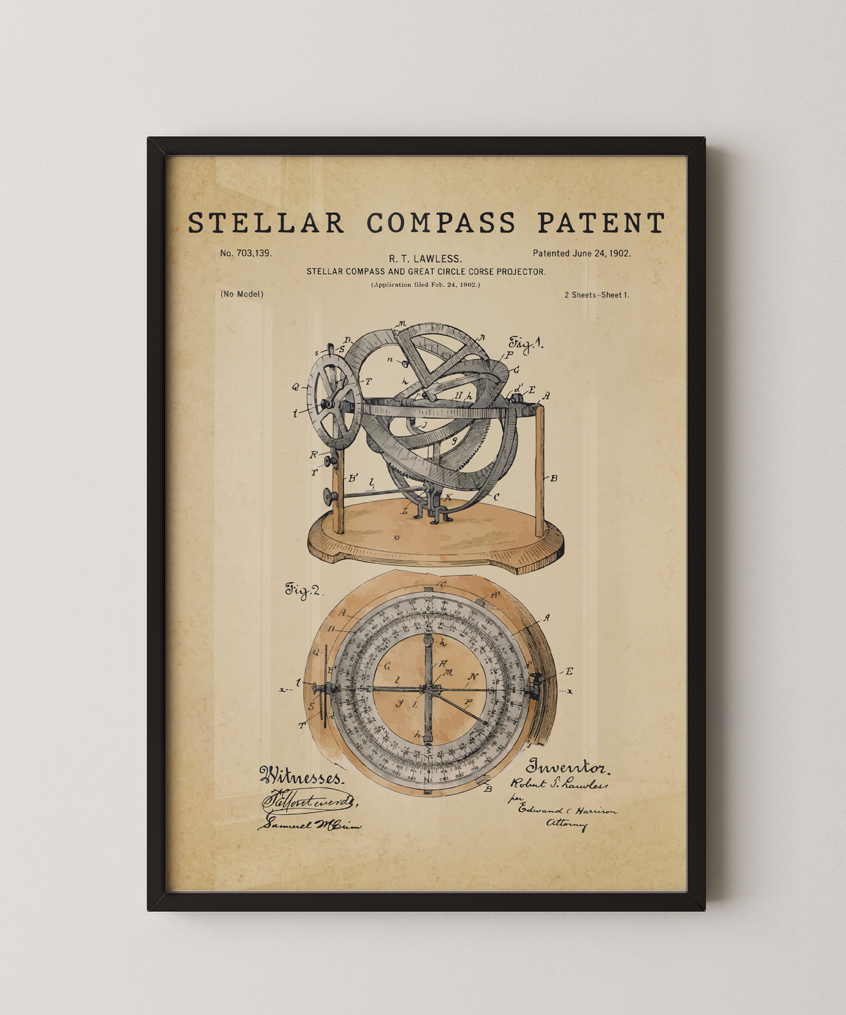 Stellar Compass Patent