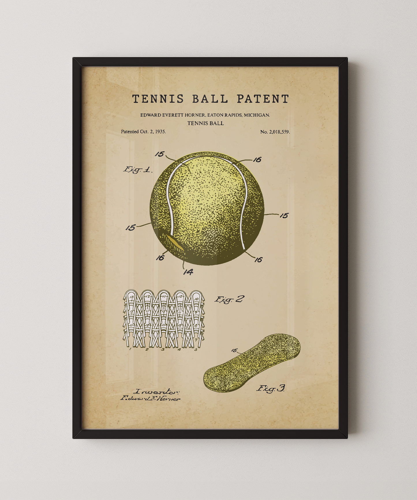 Tennis Ball Patent