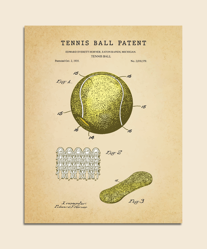Tennis Ball Patent