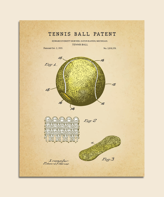 Tennis Ball Patent