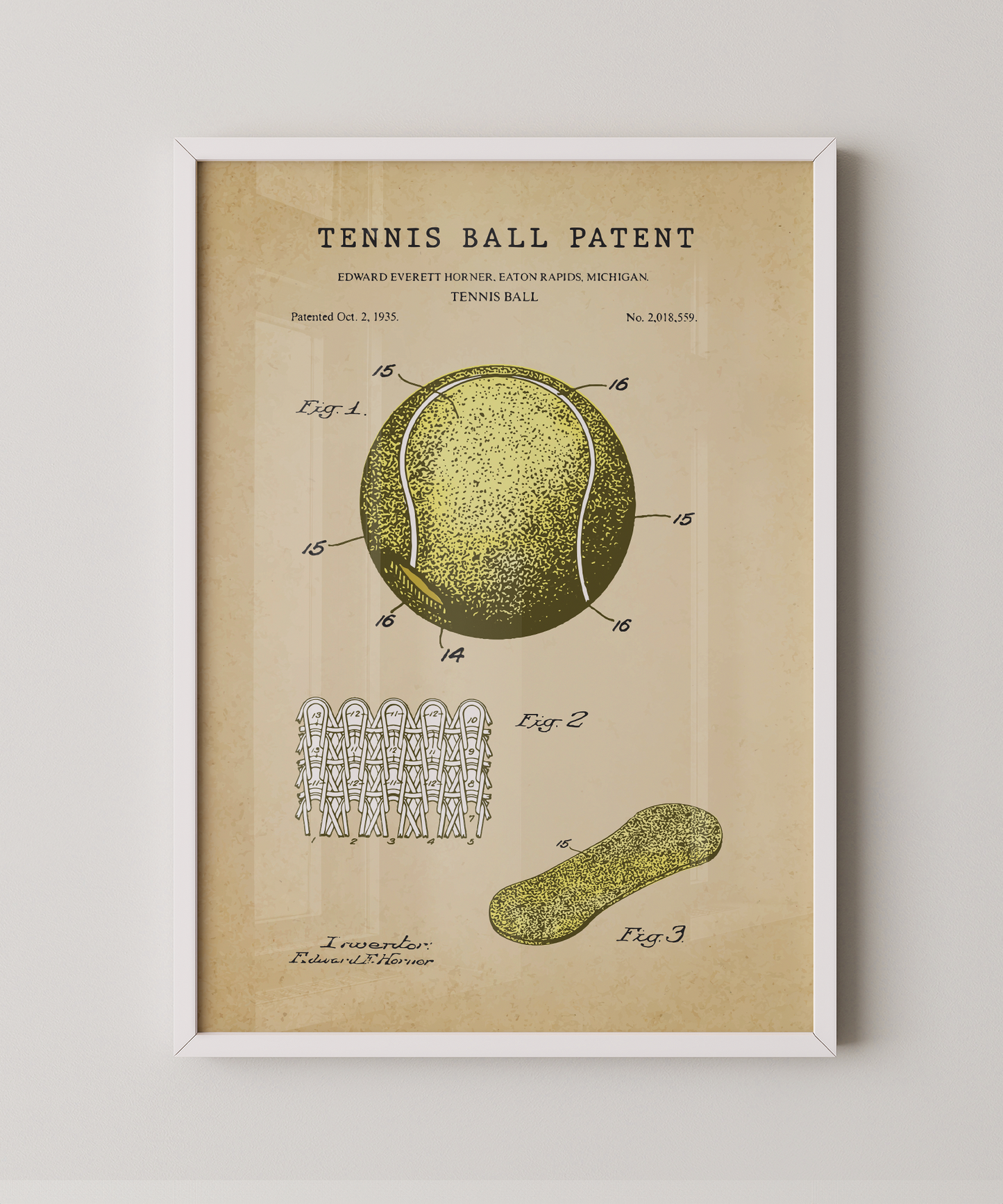 Tennis Ball Patent