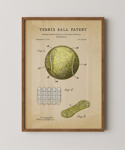Tennis Ball Patent