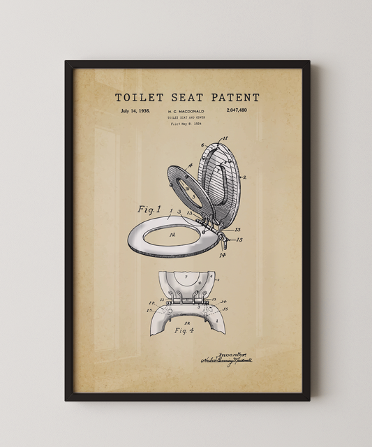 Toilet Seat Patent