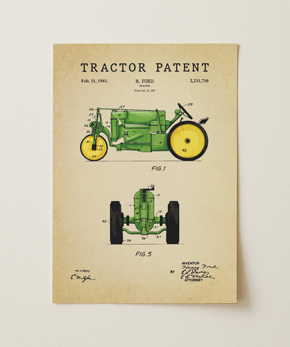 Tractor Patent