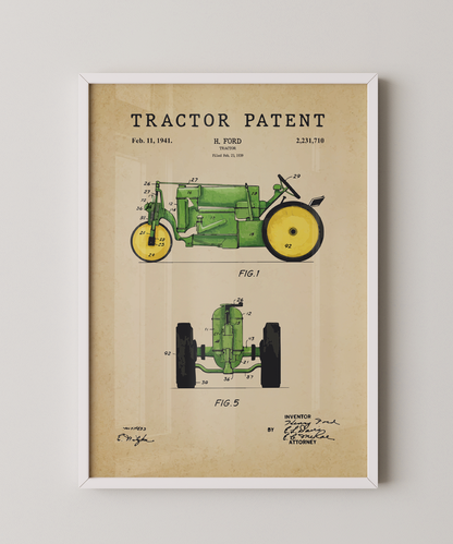 Tractor Patent