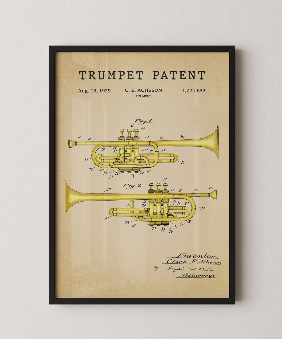 Trumpet Patent