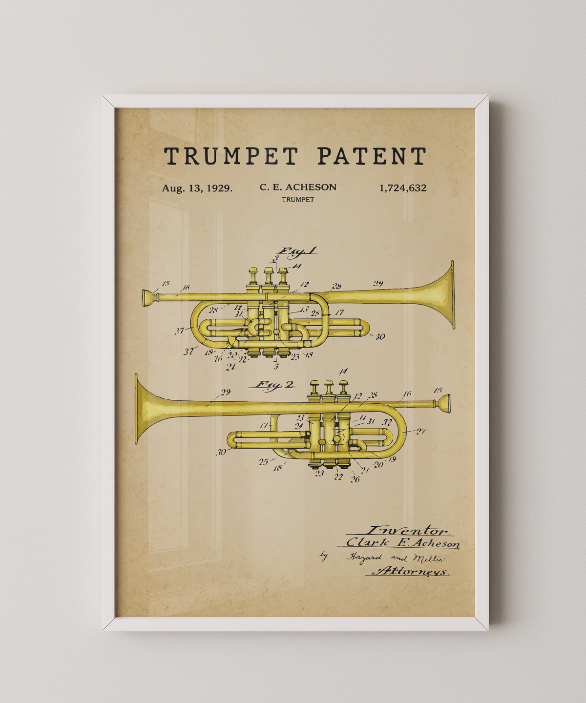 Trumpet Patent