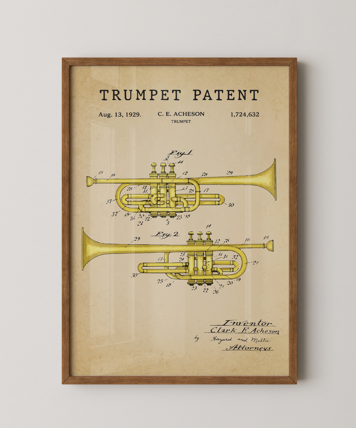 Trumpet Patent