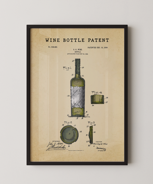 Wine Bottle Patent