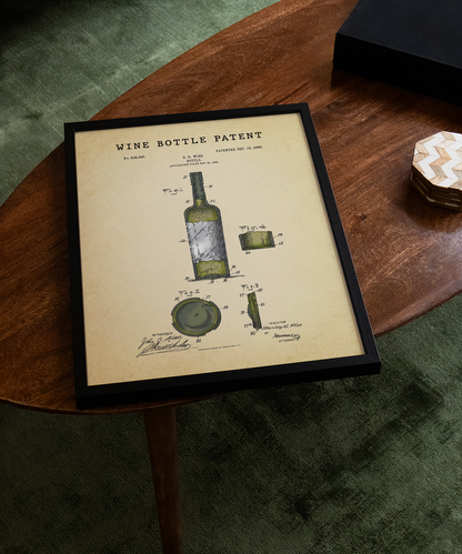 Wine Bottle Patent