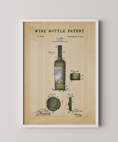 Wine Bottle Patent