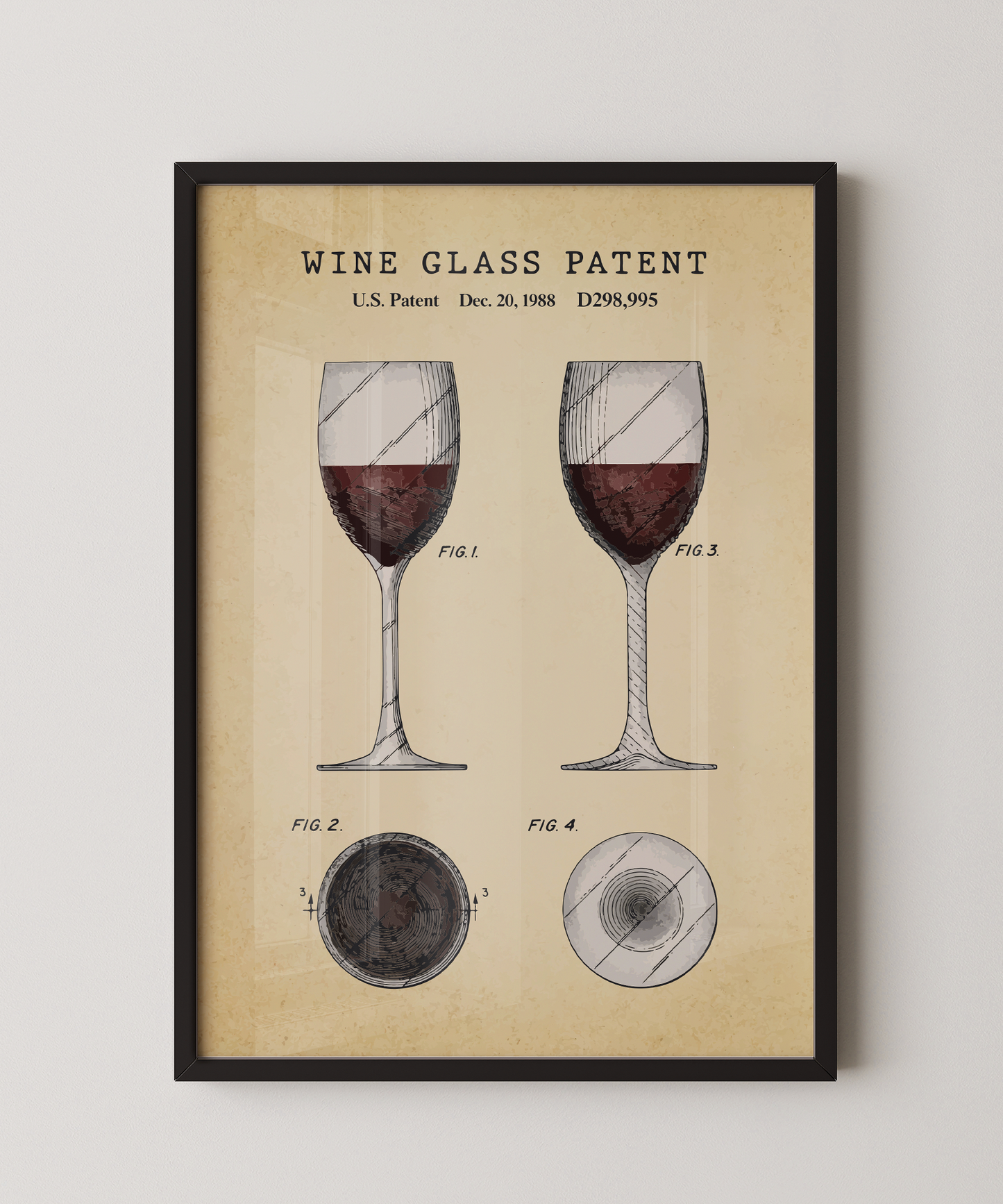 Wine Glass Patent