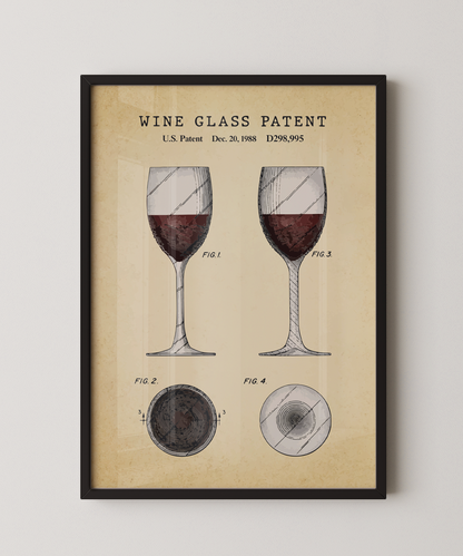 Wine Glass Patent