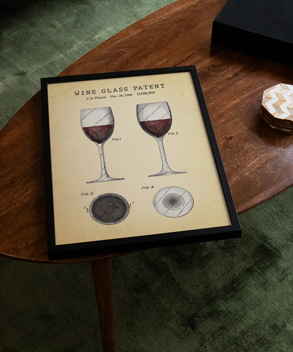 Wine Glass Patent