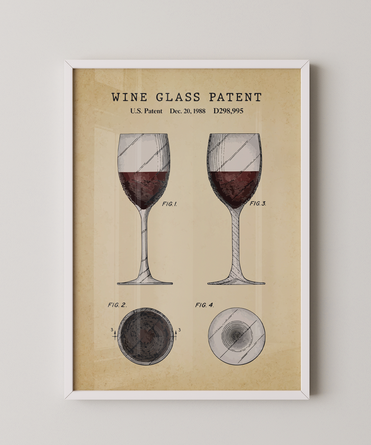 Wine Glass Patent