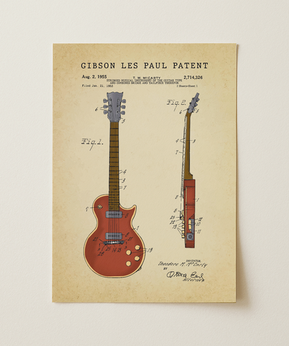 Gibson Les Paul Patent