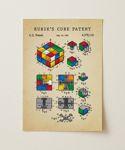 Rubik's Cube Patent