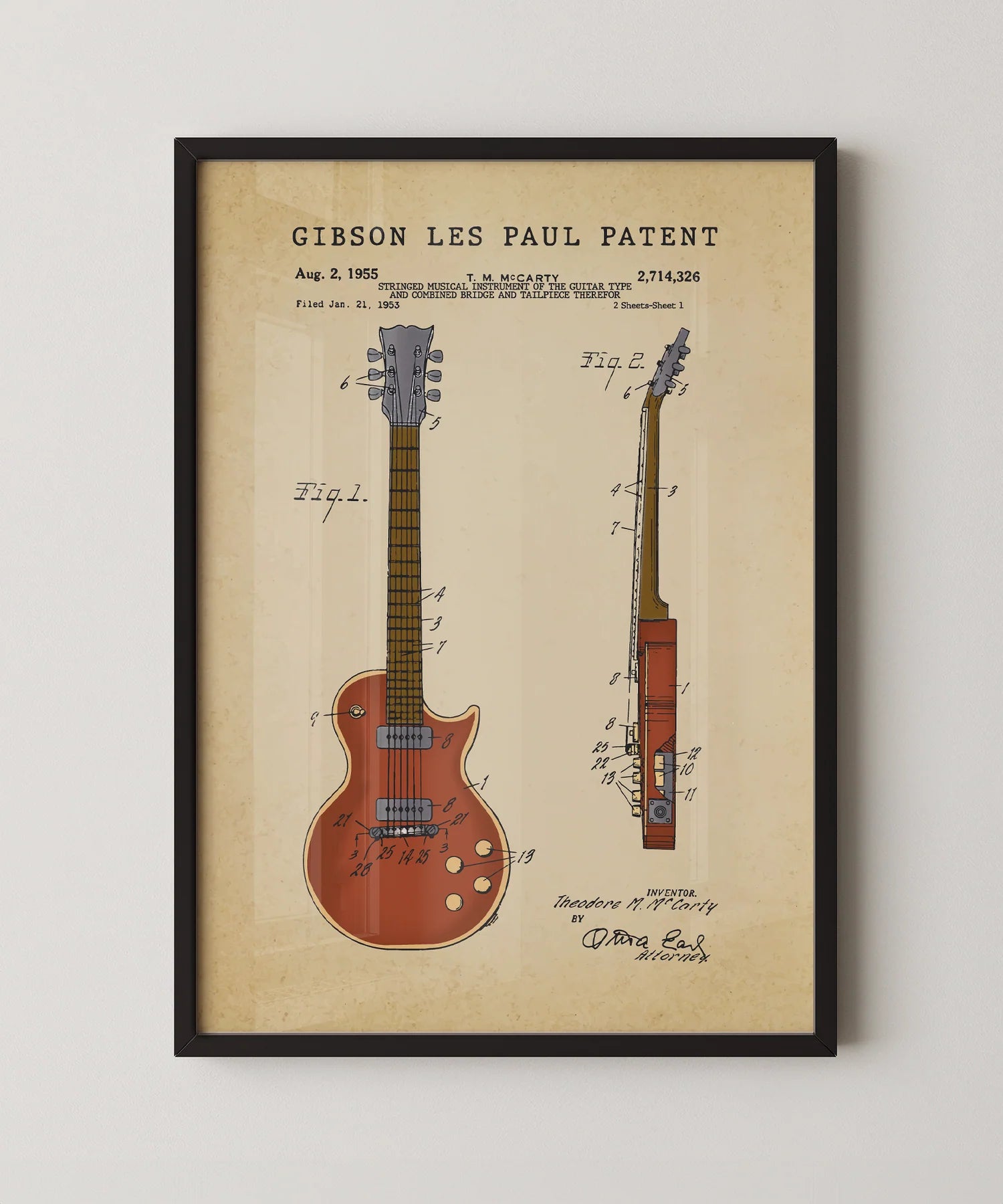 Gibson Les Paul Patent